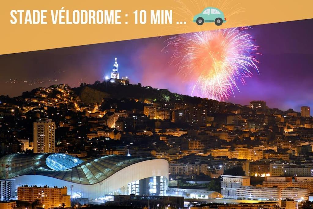 Divine Idylle Central Vieux-Port Terrasse Clim Marseille Bagian luar foto